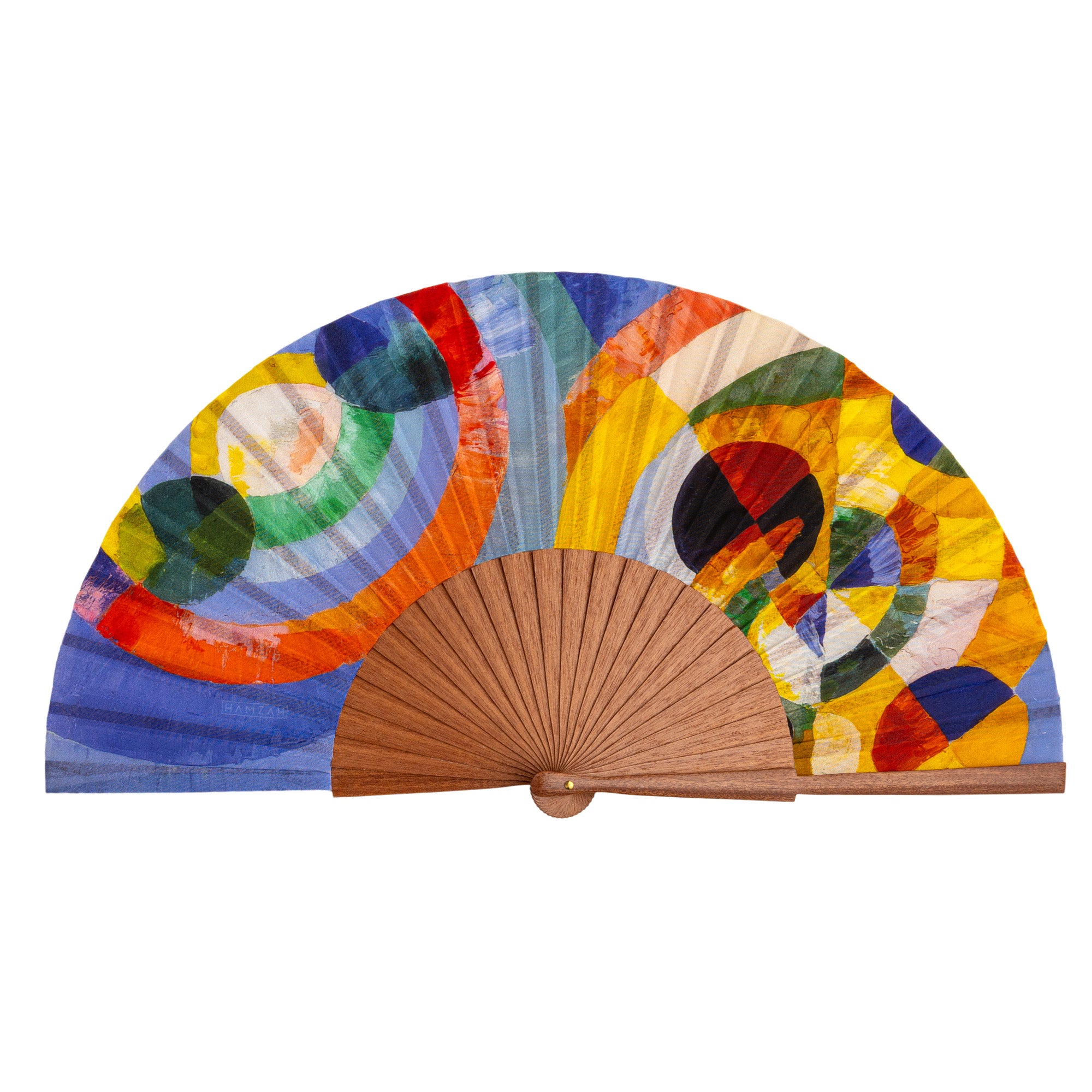 Abanico Hecho a Mano Robert Delaunay Elise