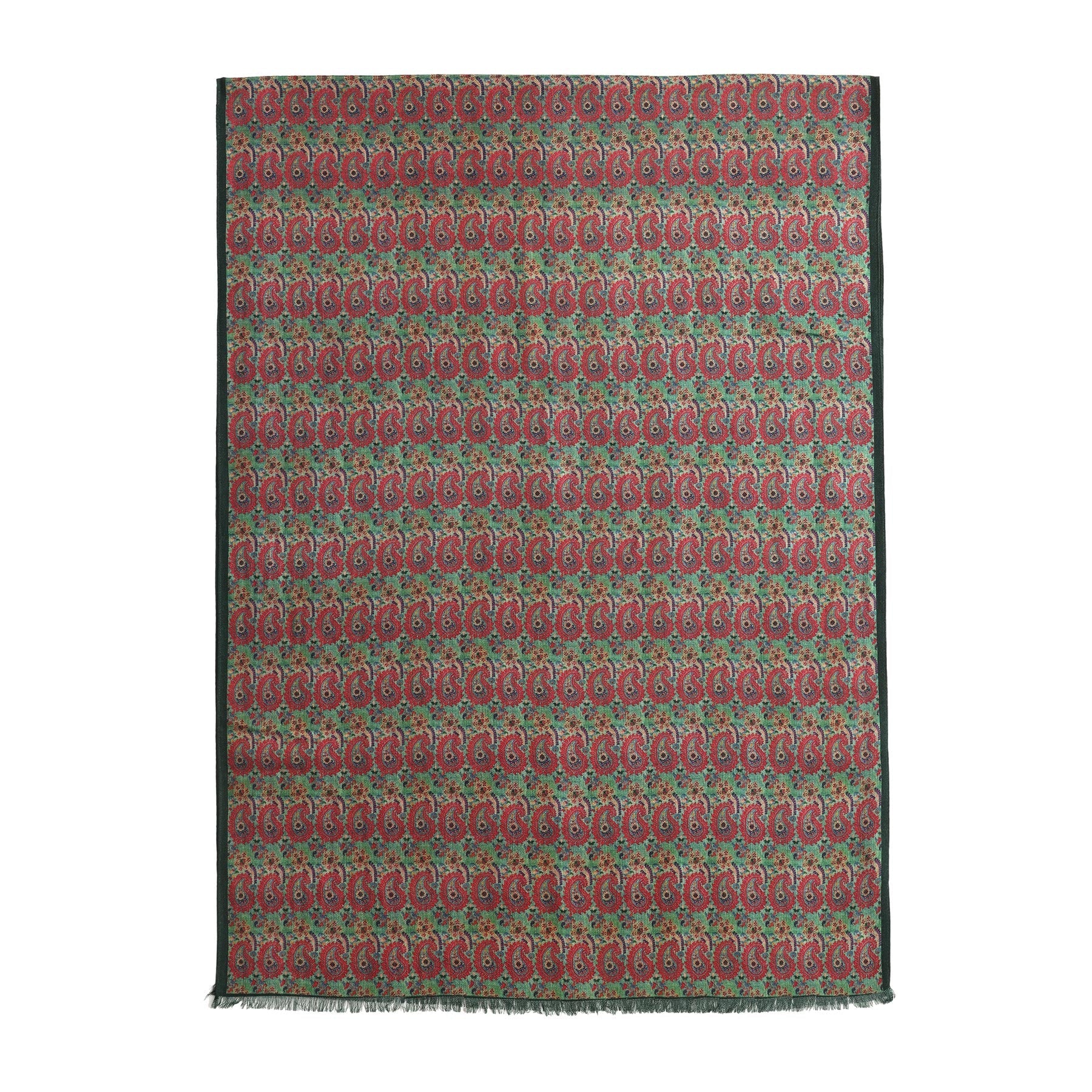 Ufuq scarf 1 cm fringed ends detail