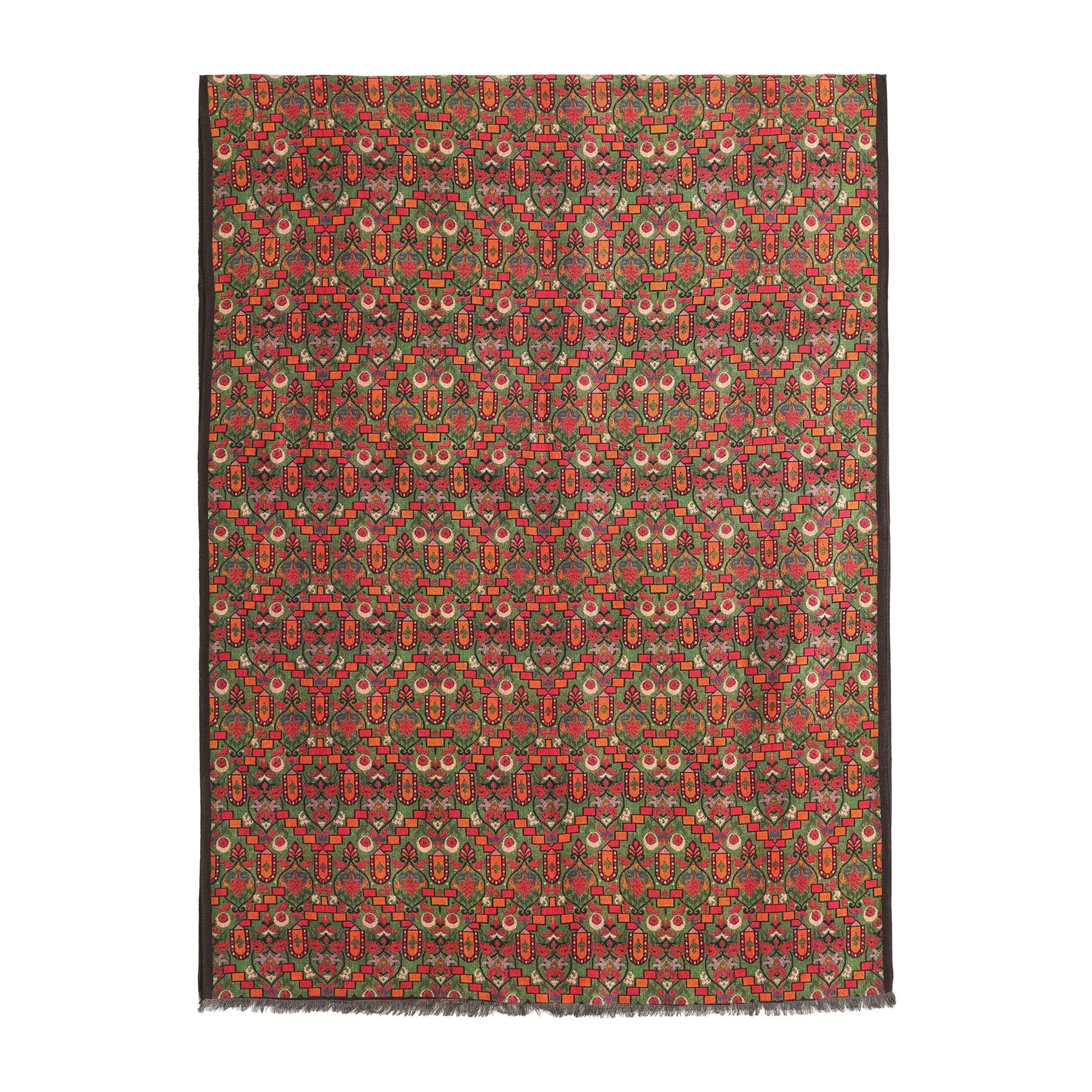 Detail of intricate Moroccan motif on Sarab scarf