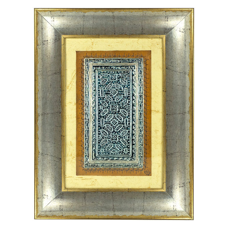 Guadamecí leather paiting for decoration