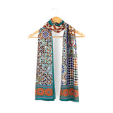 Neckerchief inspired by Moroccan mosaic tiles