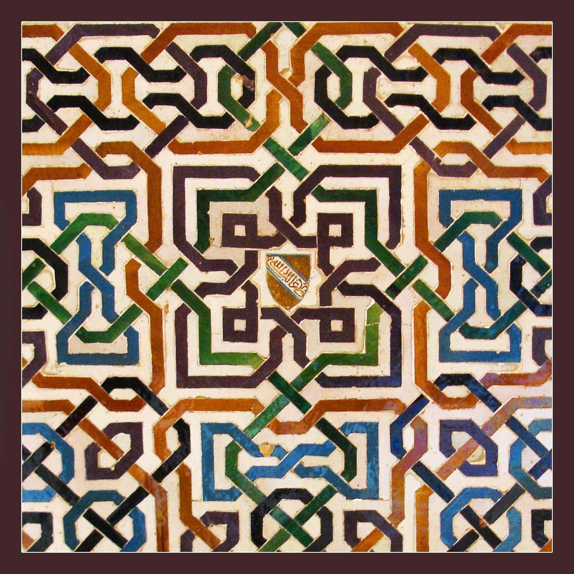 Islamic Geometry: Evolution of the Alhambra Mosaics