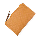 Leather wallet with coin purse for women's