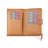 Leather Wallet for Woman Capileira Taupe