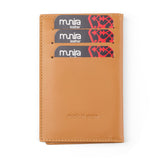 Leather Wallet for Woman Capileira Red