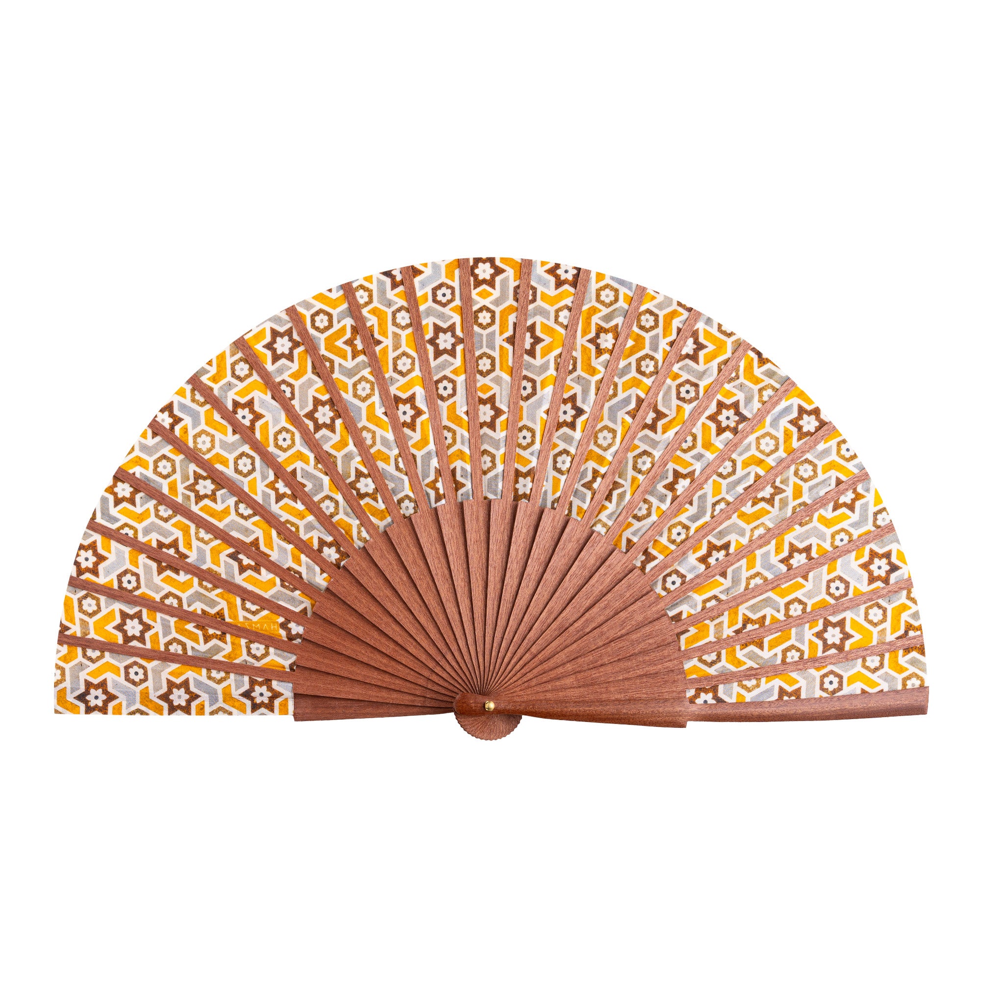 Silk & Wood fan Balat