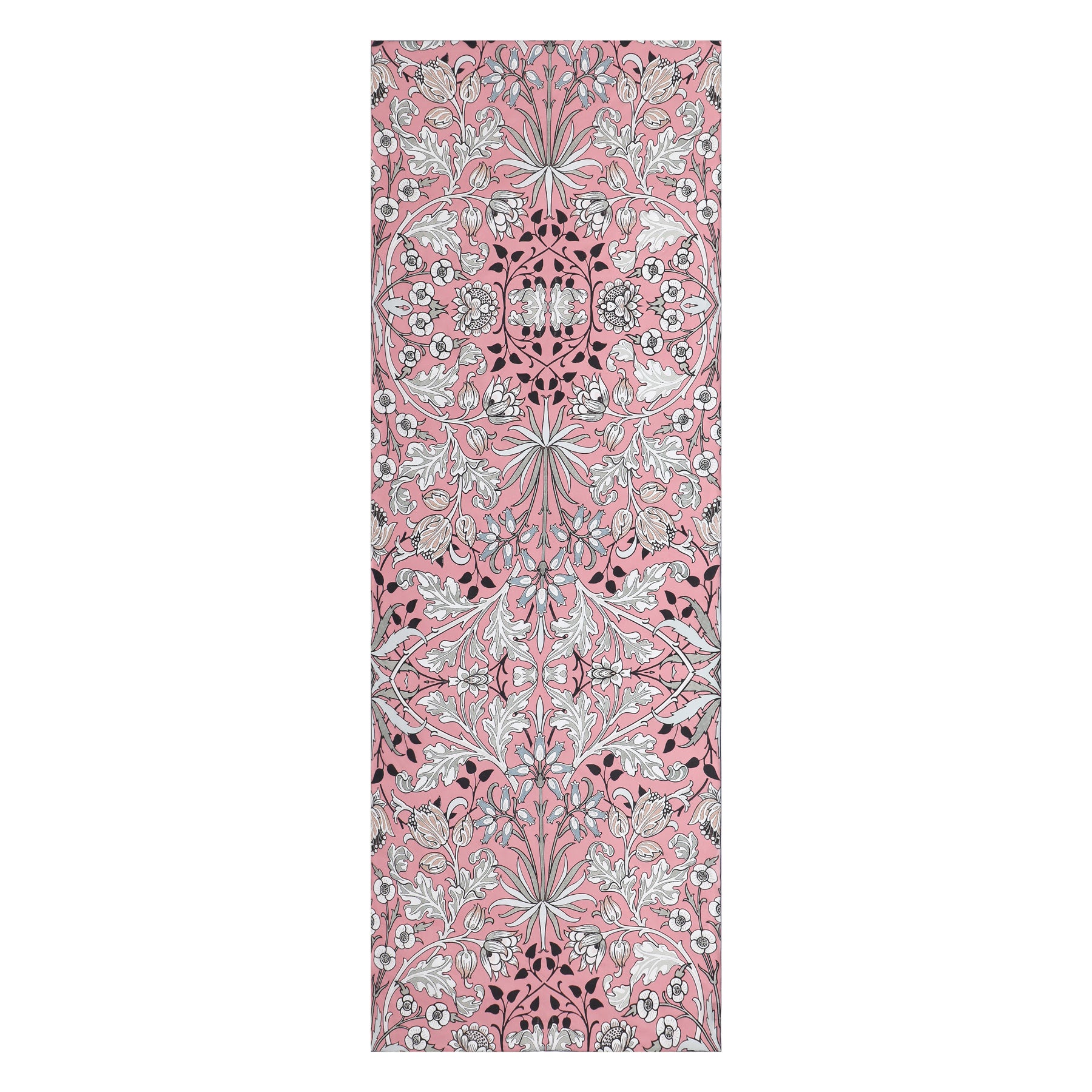 Floral Pink Scarf - William Morris - 100% Habotai Silk