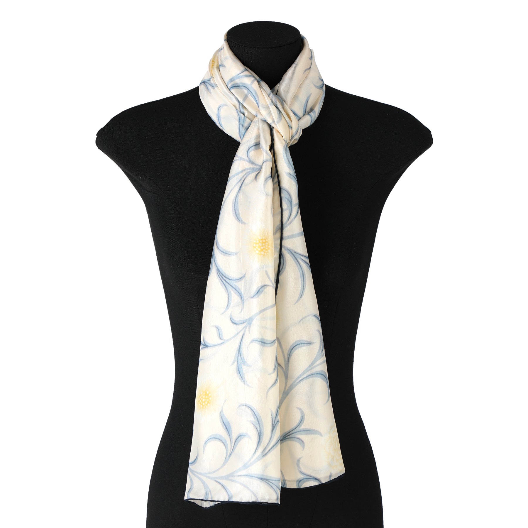 William Morris Floral Scarf - Light Color