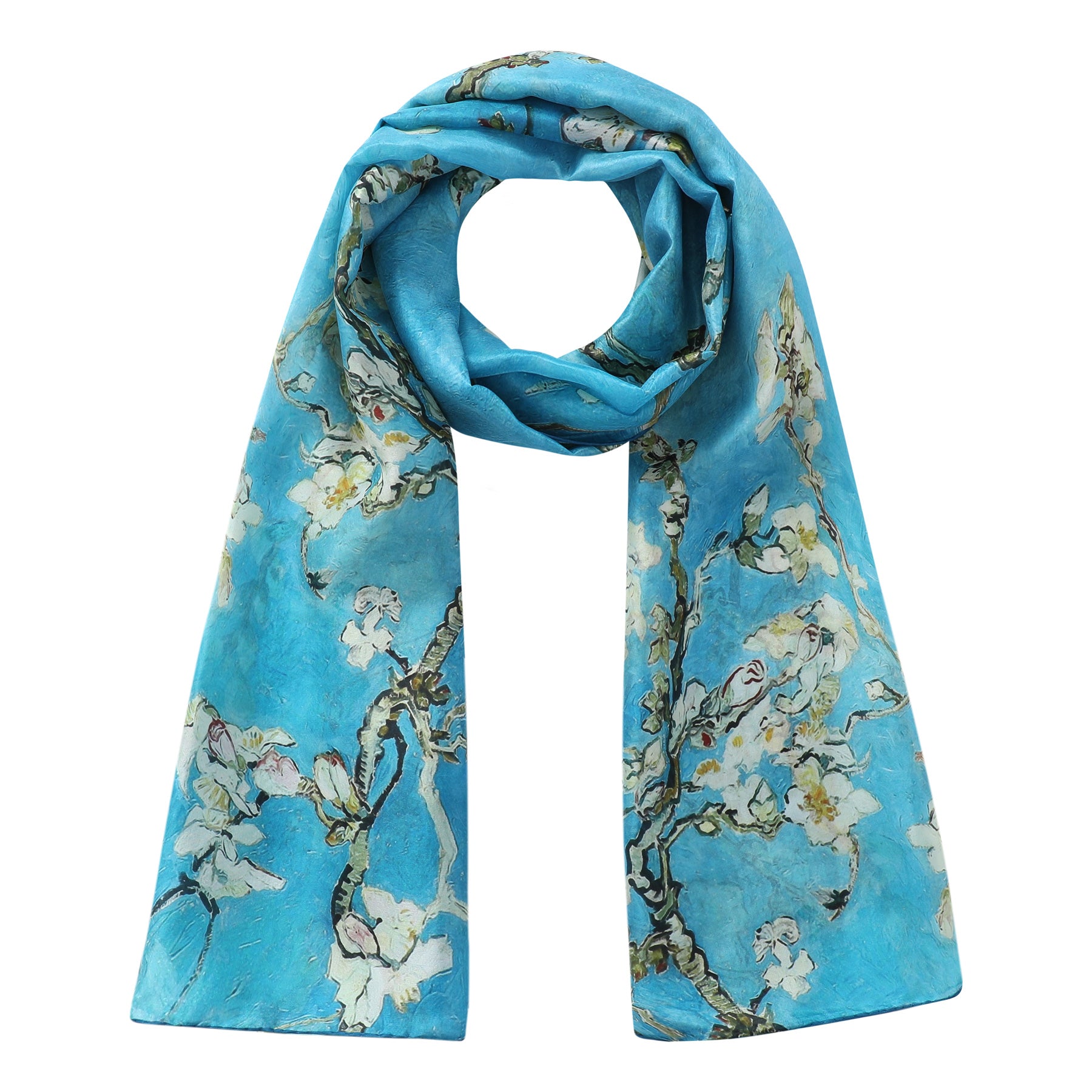 Van Gogh Silk Scarf - Amandelbloesem