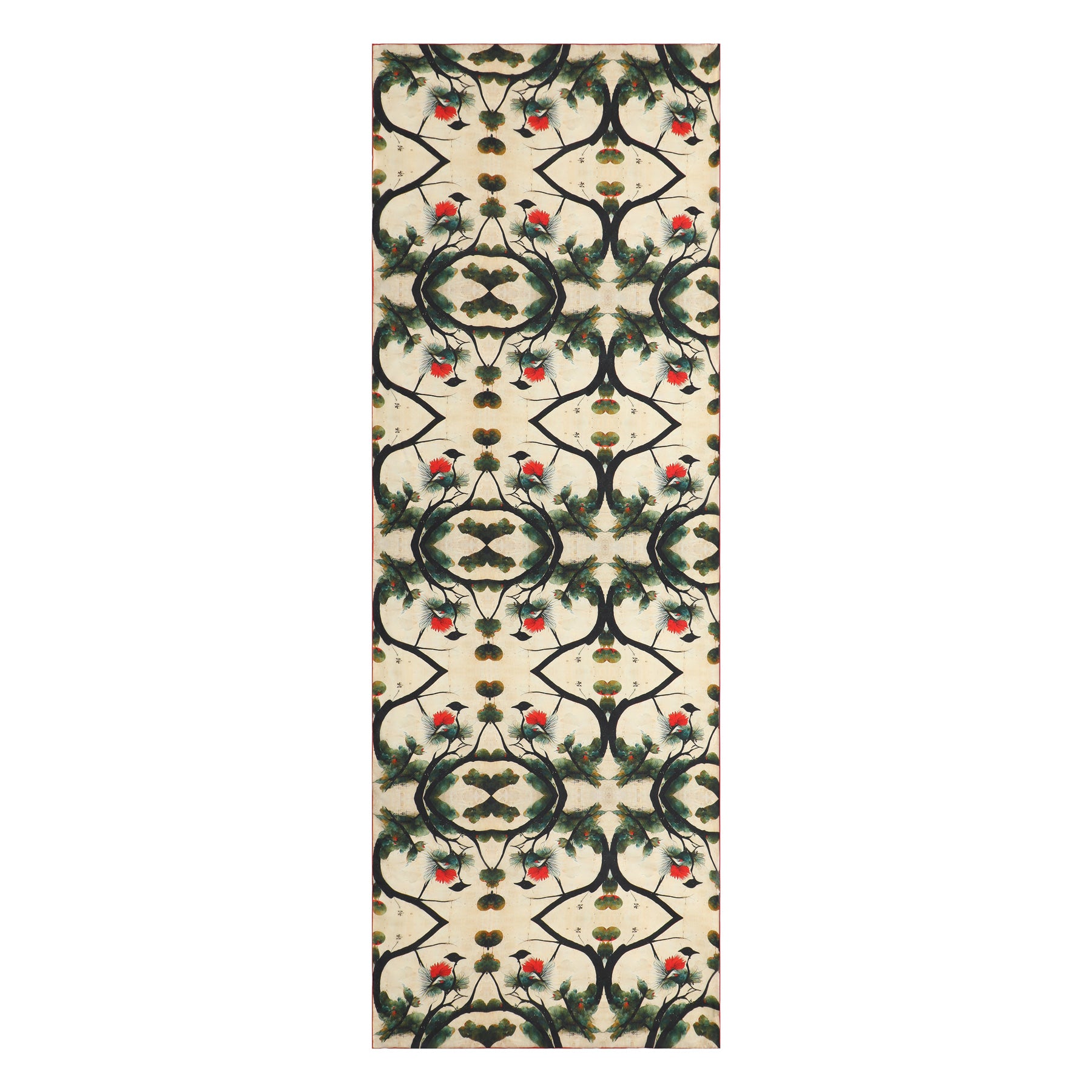 Japanese Art Scarf - 100% Silk