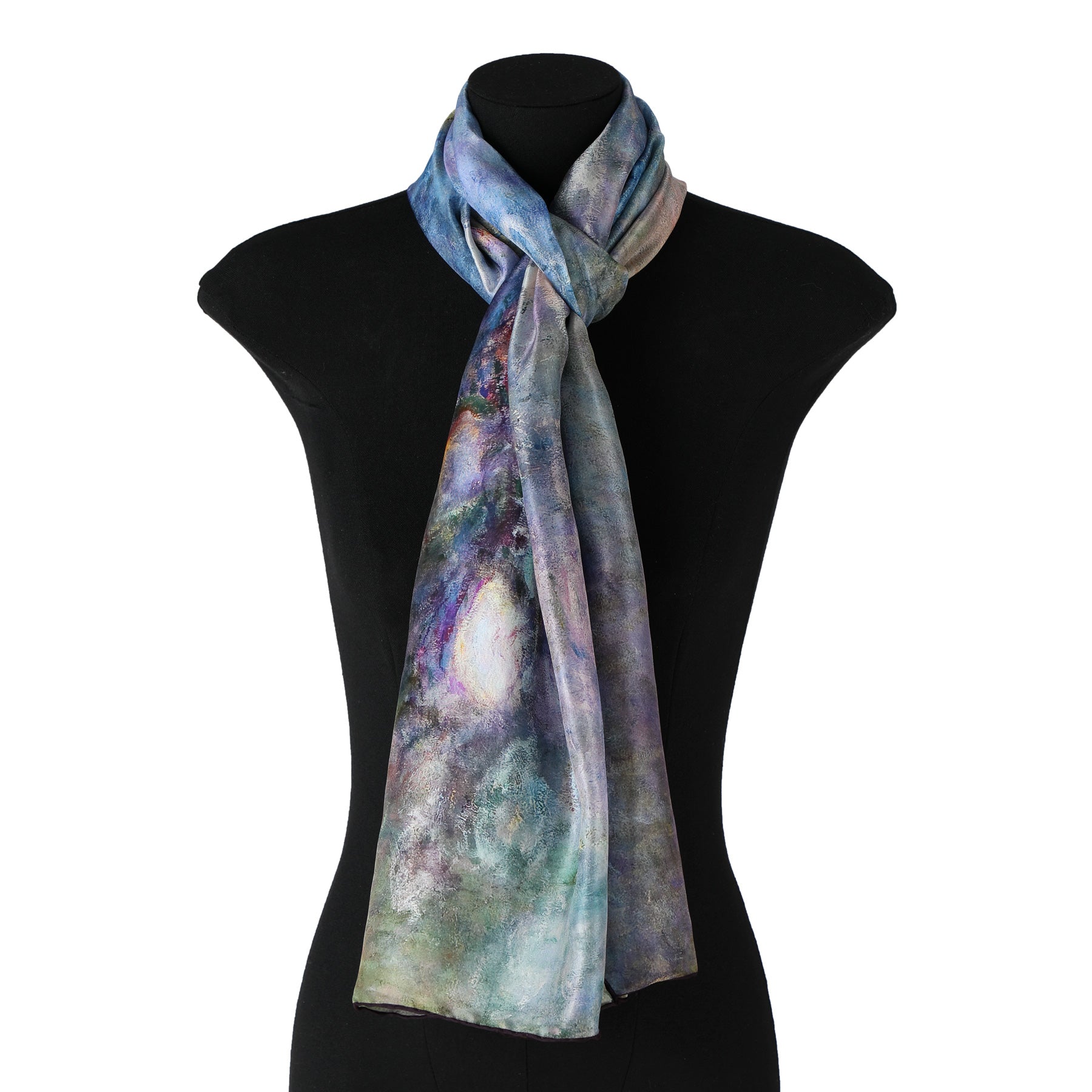 Monet Scarf - Les nymphéas - 100% Silk