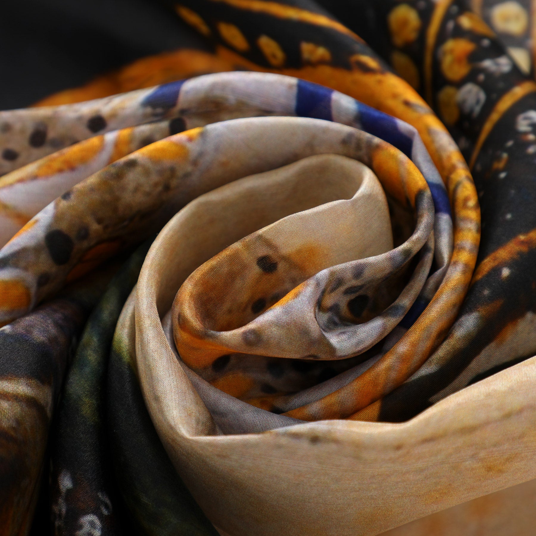 Gustav Klimt Scarf - Water Serpents II - Silk