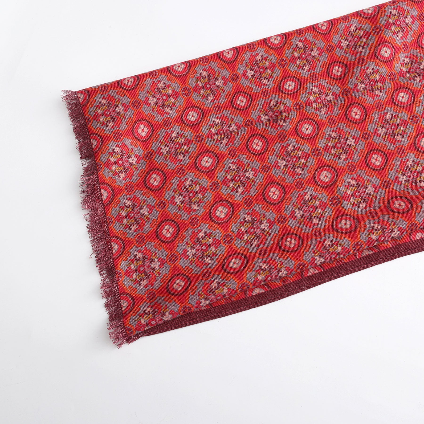 Detail of intricate Moroccan motif on Naum scarf