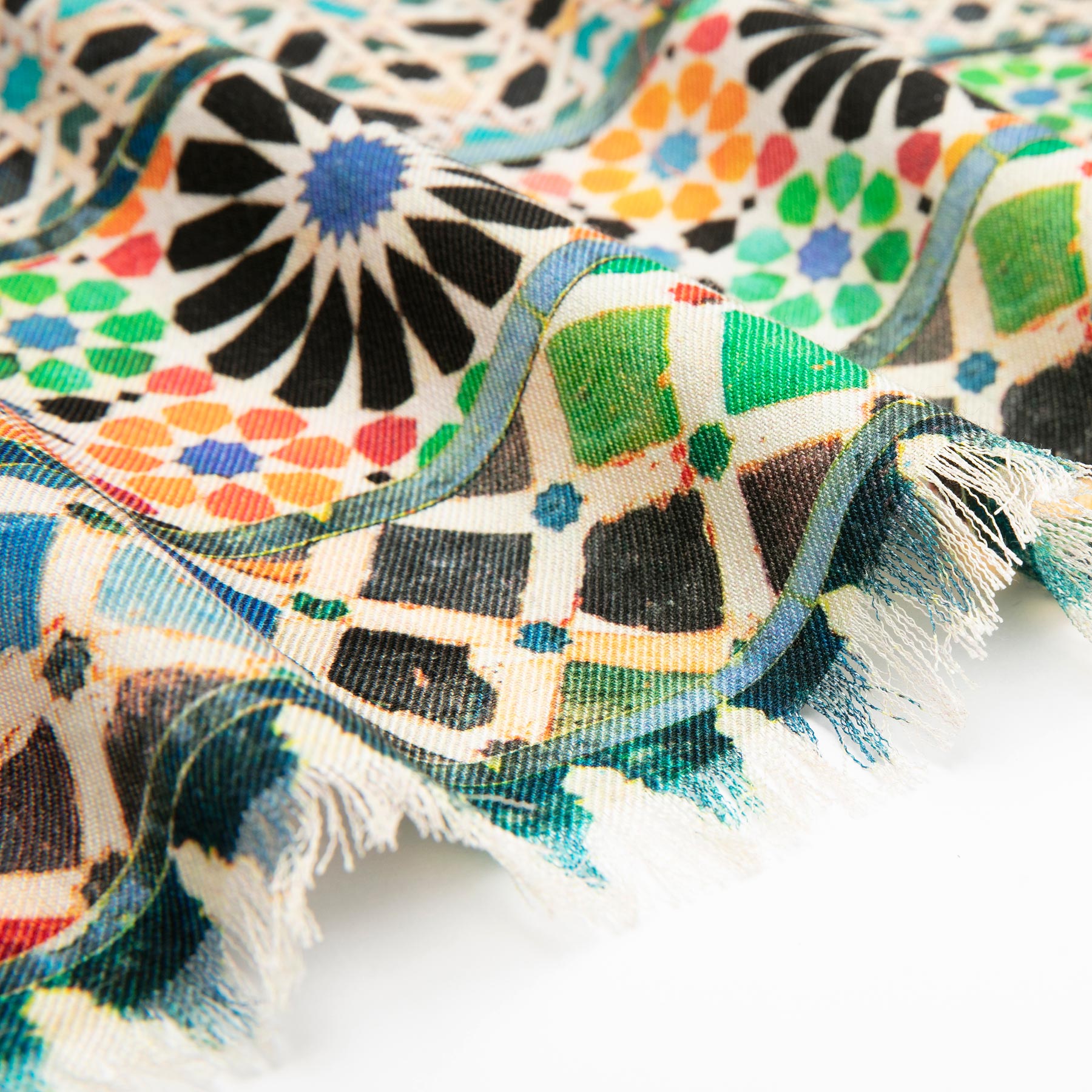 Silk and Wool Scarf Mehdya