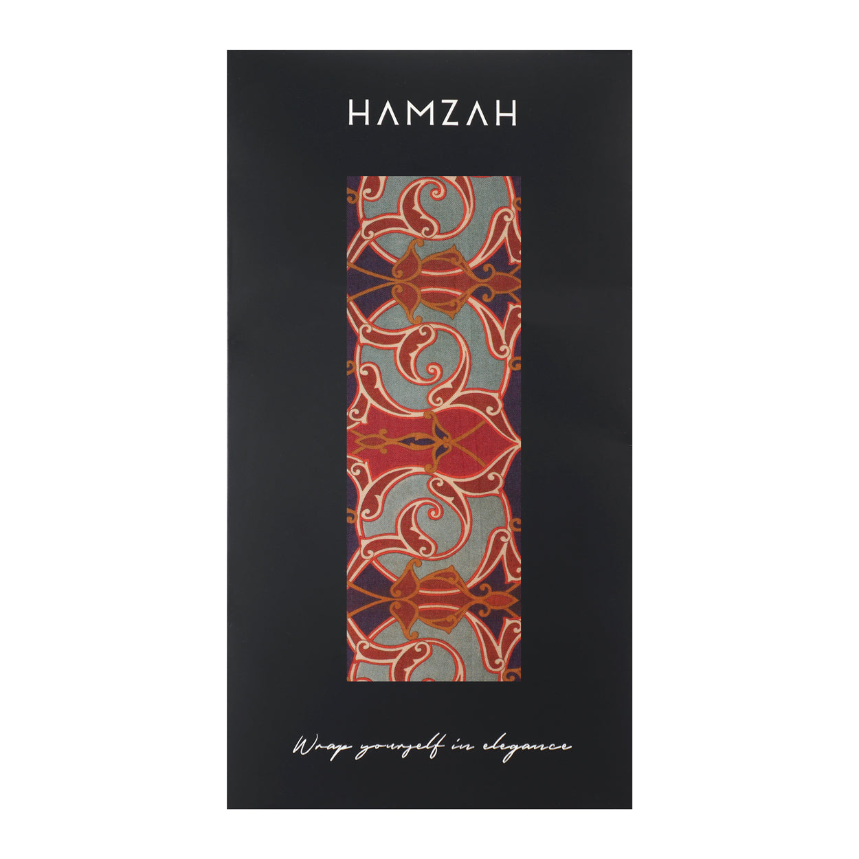 Gift-ready scarf in Hamzah packaging