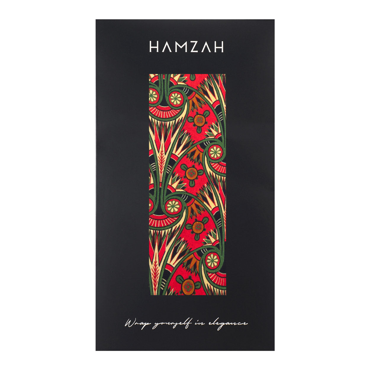 Hamzah scarf packaging