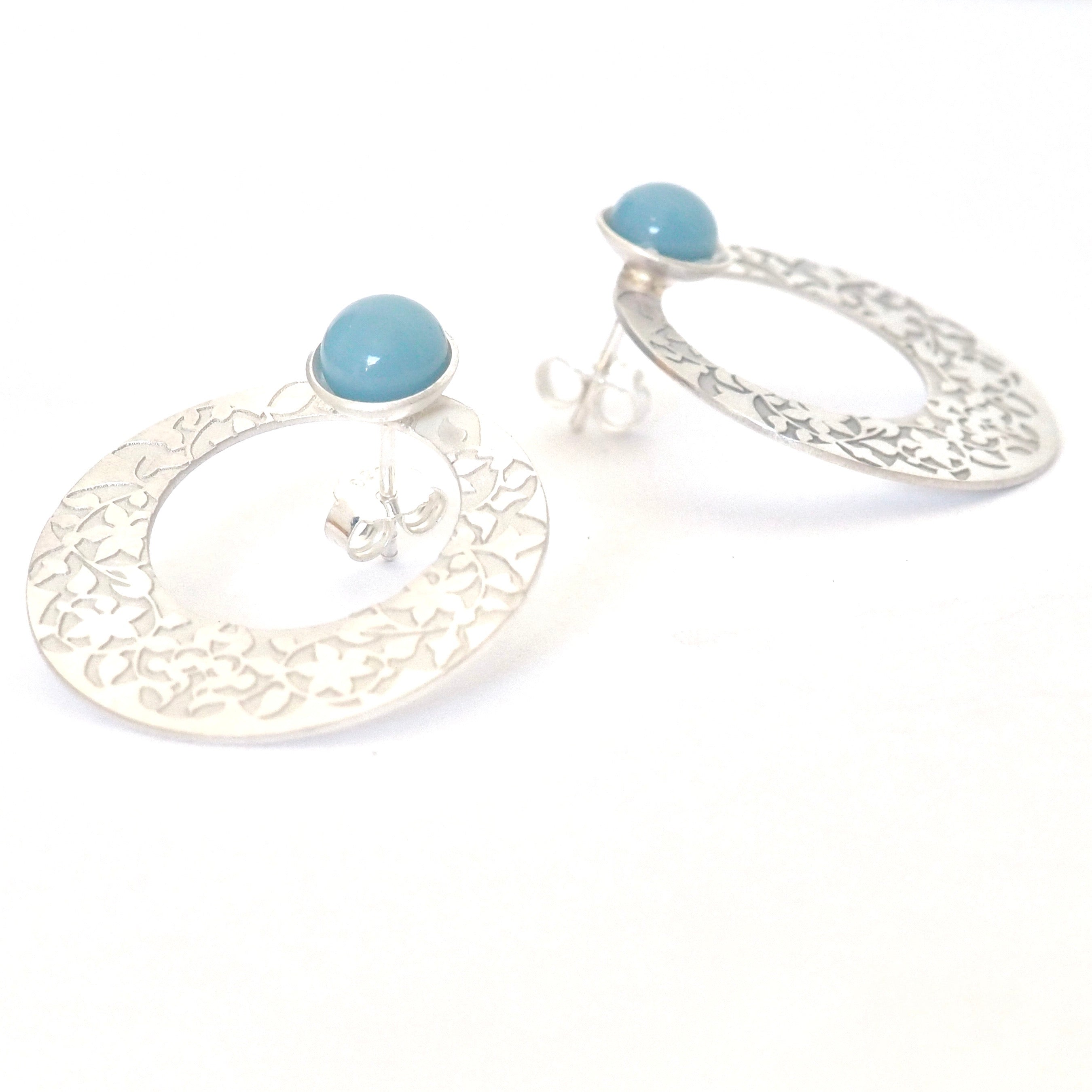 Blue Nasrid Palaces Detail Earrings