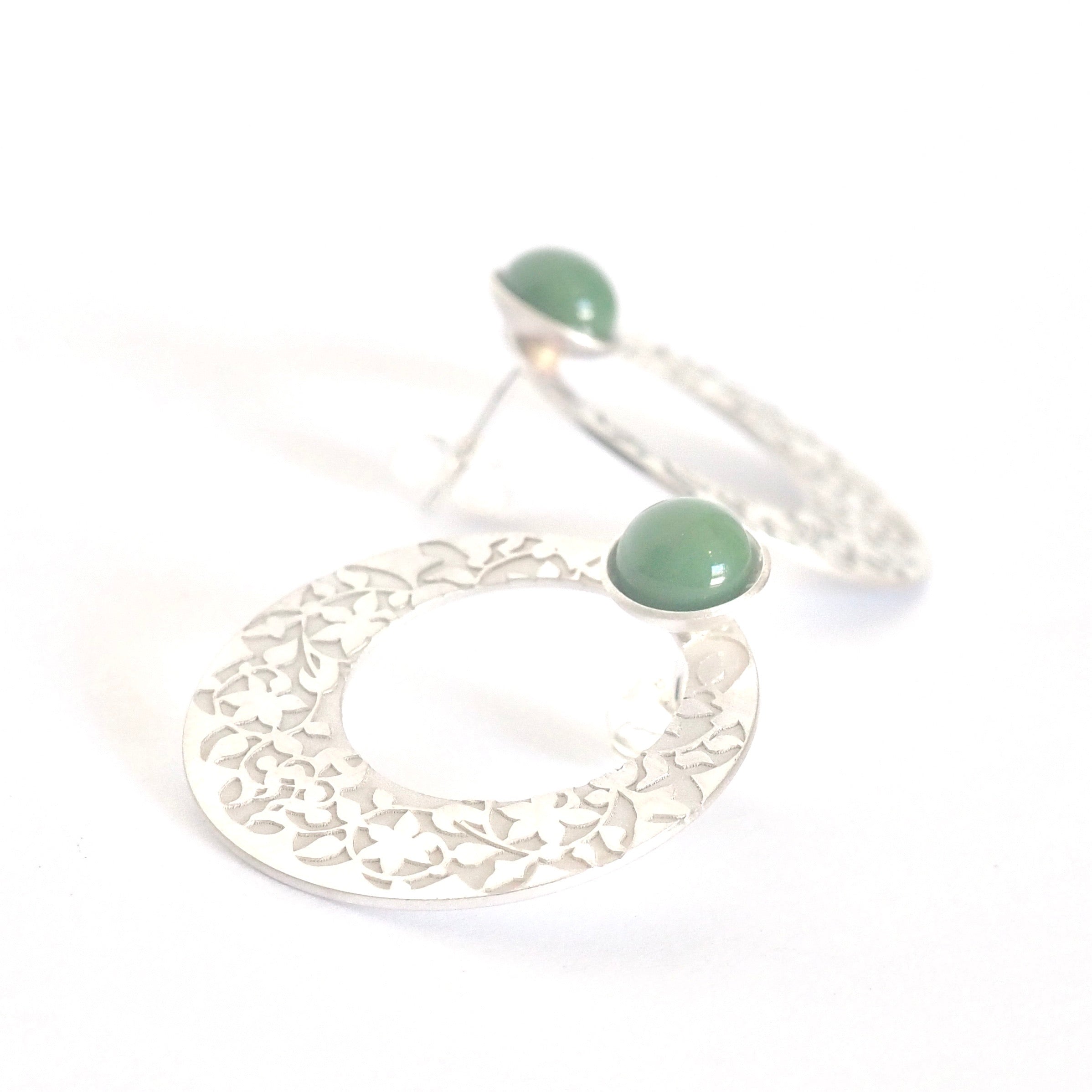 Green Nasrid Palaces Detail Earrings