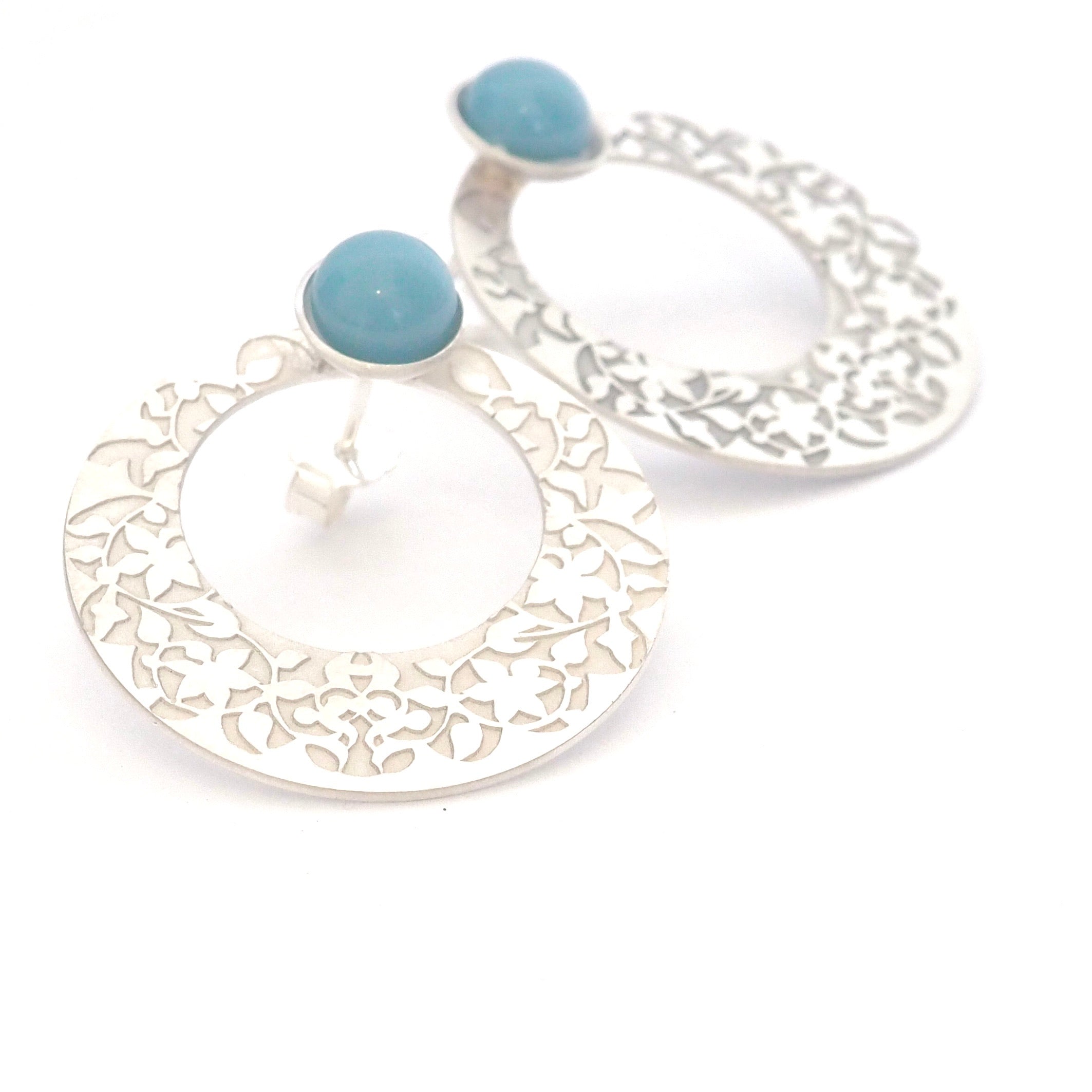 Blue Nasrid Palaces Detail Earrings