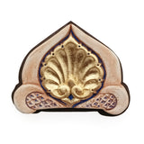 Carved Plaster with wood and gold piece for islamic home decor