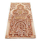 Carved plaster Wall Art inspired by Islamic Geometry tiles