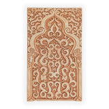 Islamic vegetal art inspired carved plaster artwork for wall decor