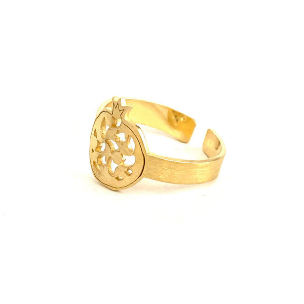 Gold Plated Thin Ring Granada No.2
