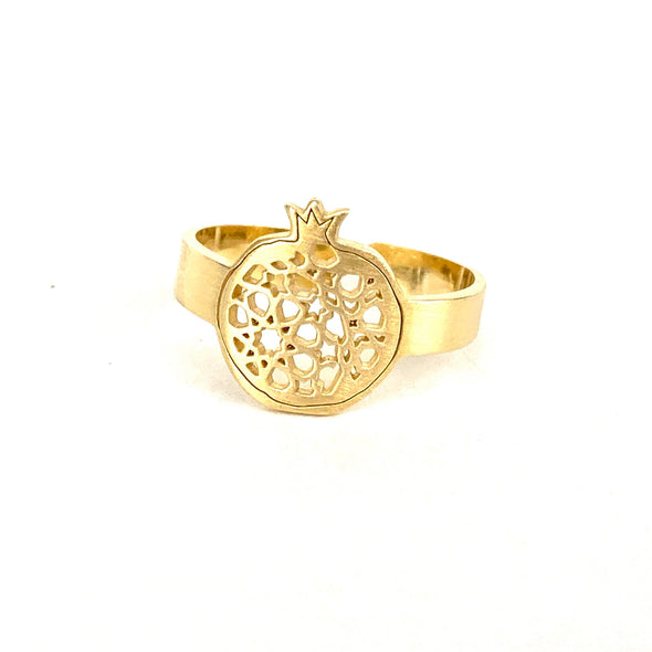 Islamic art gold ring