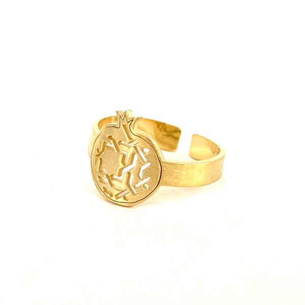 Gold Plated Thin Ring Granada No.3