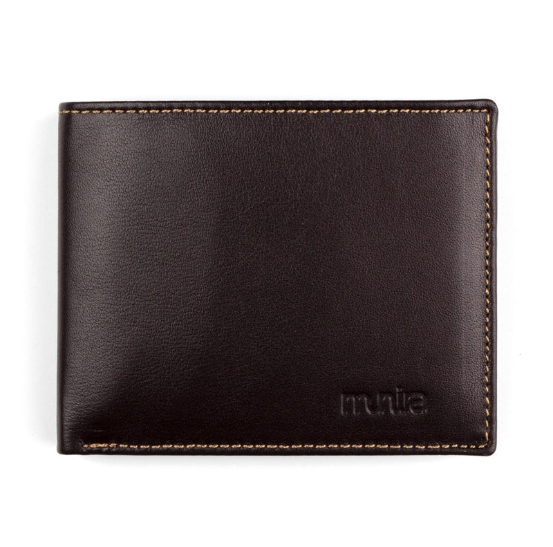 Dark Brown Bifold wallet for men