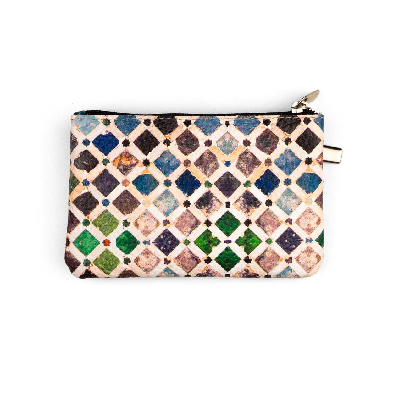 Islamic art print leather coin purse