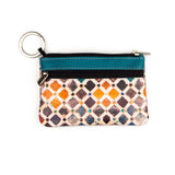 Islamic art inspired leather coin purse