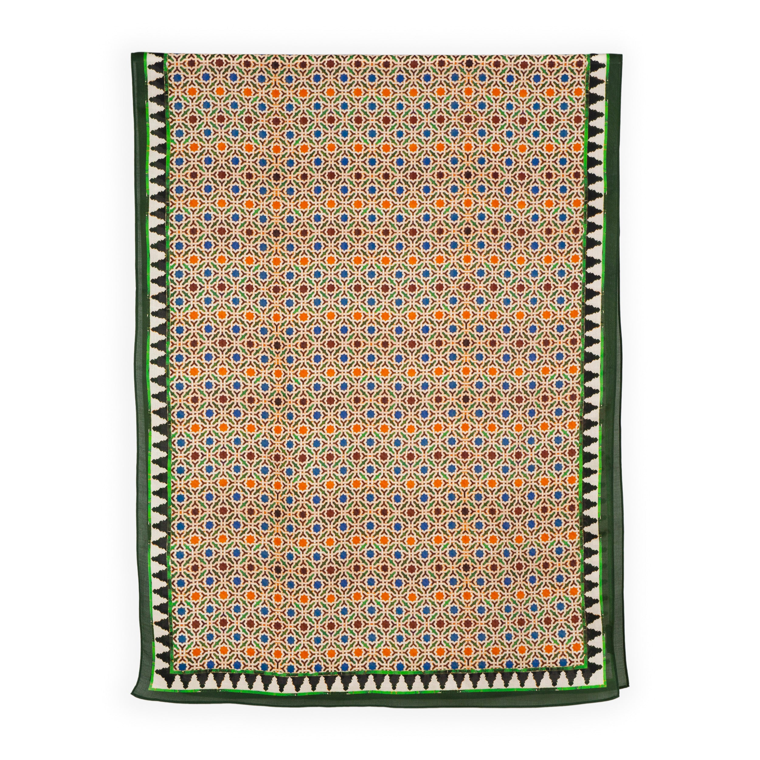 Andalusian Tiles Scarf Nazarí