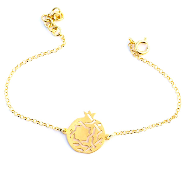 Islamic art inspired gold bracelet