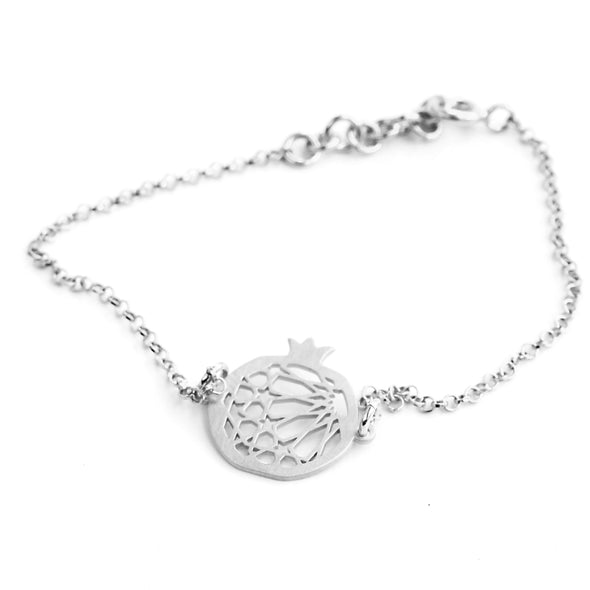 Sterling silver bracelet with islamic geometry design