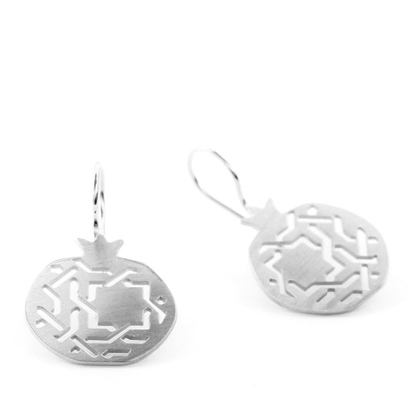 Islamic geometry inspired earrings