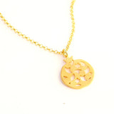 Islamic art gold pendant