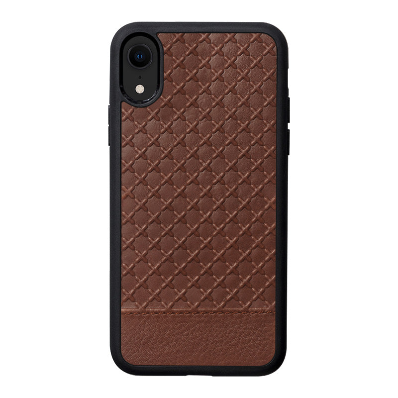 Funda iPhone Cuero Mexuar Marrón