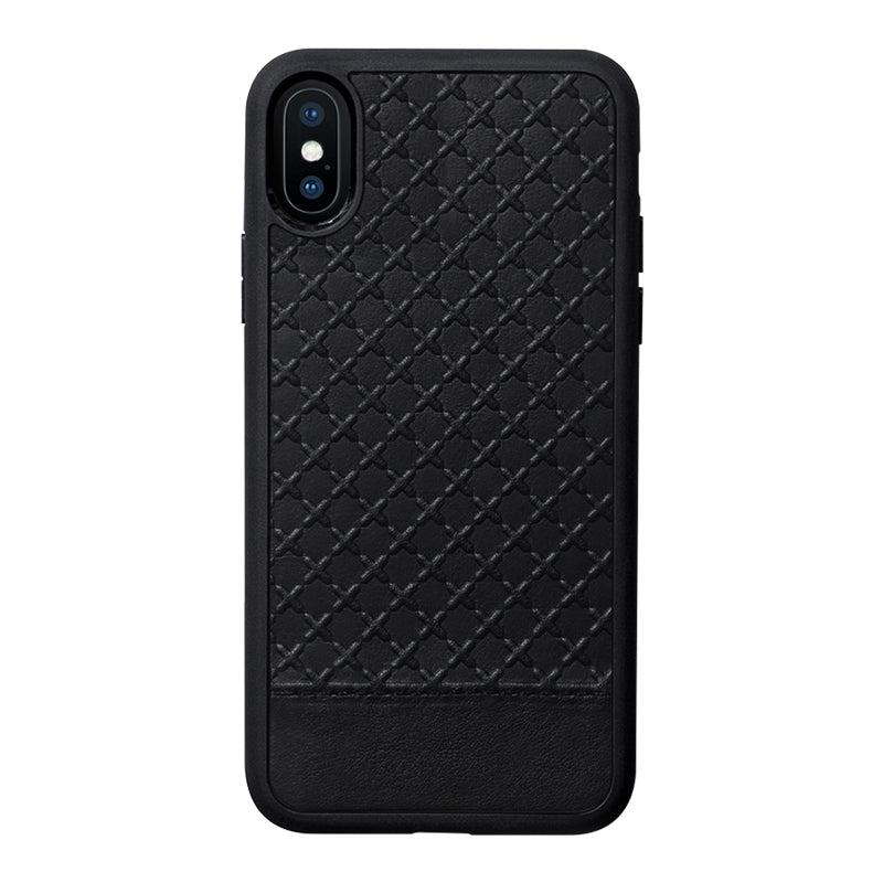 Funda de Cuero para iPhone Mexuar Negra