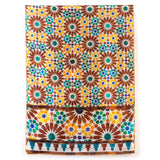 Islamic art inspired long silk scarf