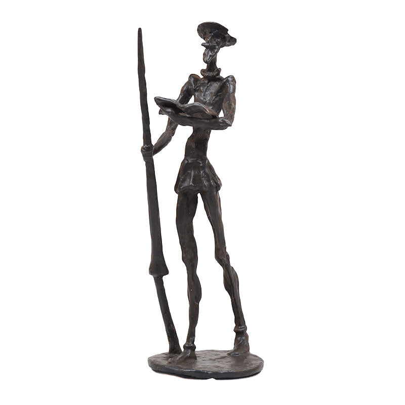 Bronze sculpture of don quixote of la mancha