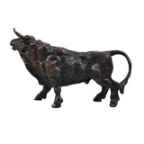 Bronze Spanish Fighting Bull Sculpture
