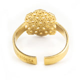 Islamic geometry gold ring