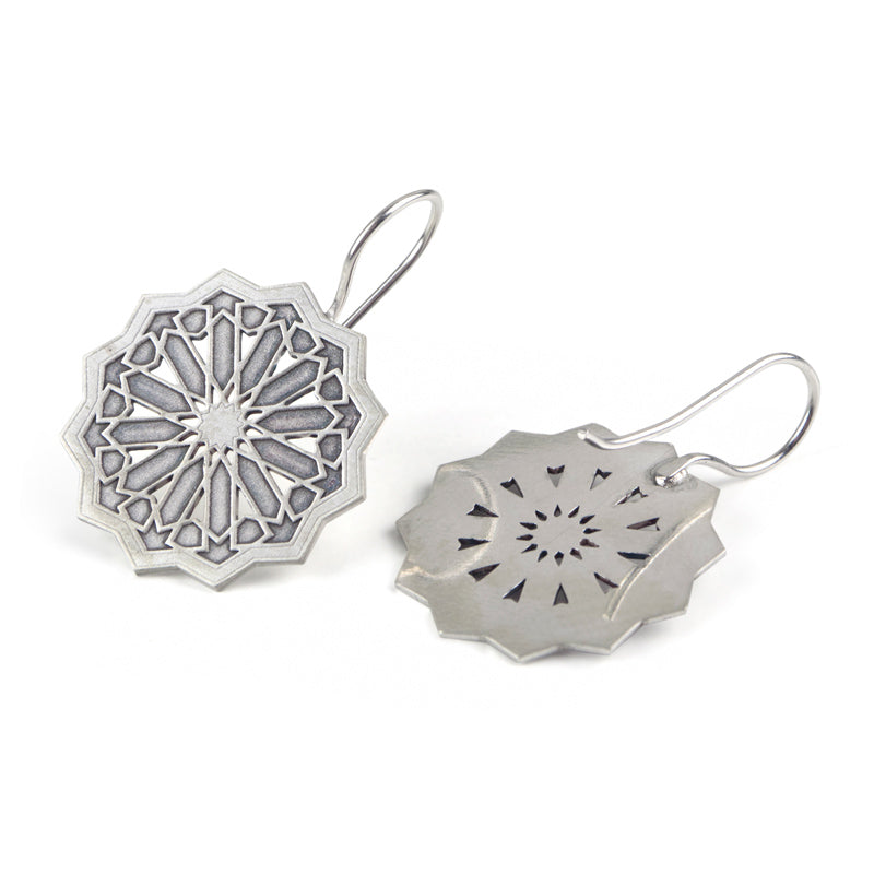 Sterling Silver Earring Estrella Hook