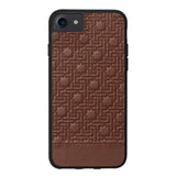 iPhone Leather Case Zellige Brown